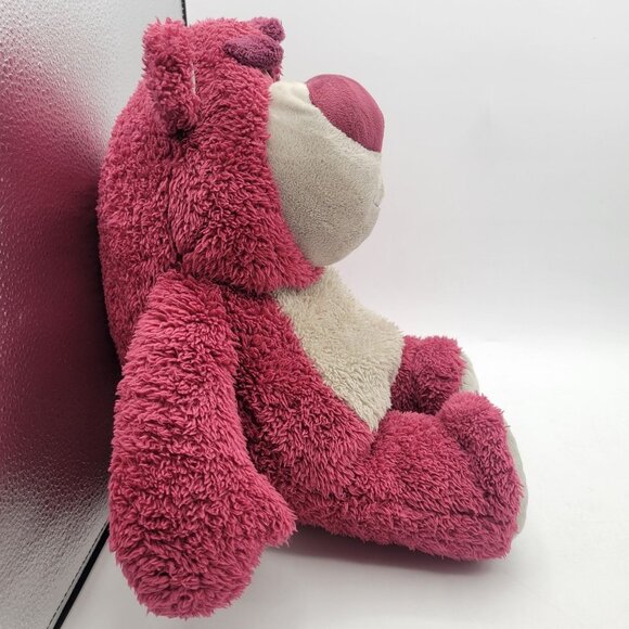 Disney Pixar Store LOTSO HUGGIN BEAR Lot of 2 Bears 15" Plush Strawberry Scent - Picture 6 of 16